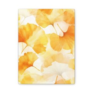 Tableau avec Feuilles de Ginkgo