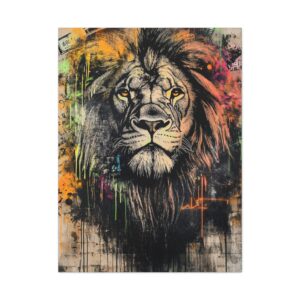 Tableau Street Art Lion