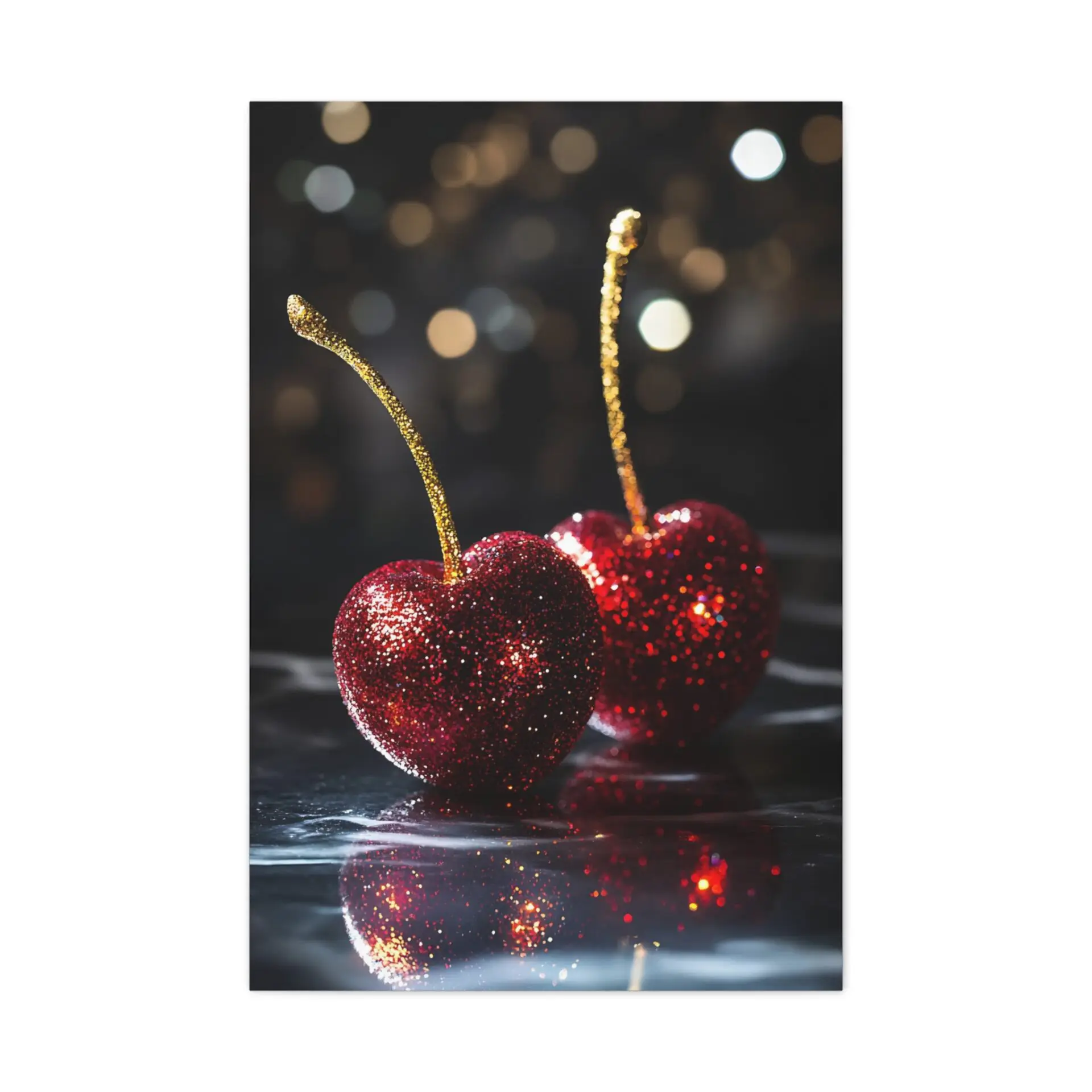 Tableau Cerise Paillette