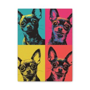 Tableau Chihuahua Pop Art