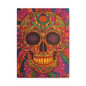 Tableau Tête de Mort Mexicaine