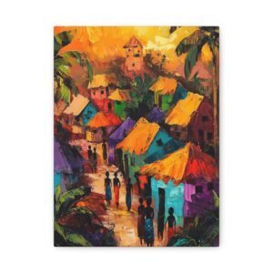 Tableau Peinture Acrylique Africain