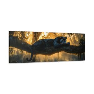 Tableau Panoramique Félin