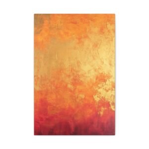 Tableau Orange et Rouge Salle À Manger