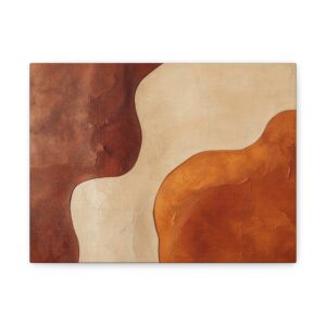 Tableau Terracotta Abstrait