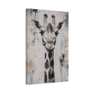 Tableau Portrait Girafe