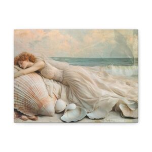 Tableau Femme Coquille Saint Jacques