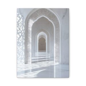 Tableau Oriental Blanc