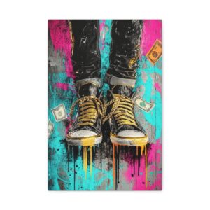 Tableau Street Art Sneakers