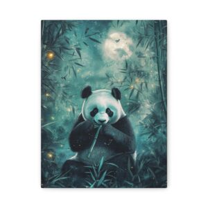 Tableau Panda Avec Bambou