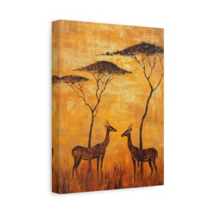 Tableau Africain Gazelles