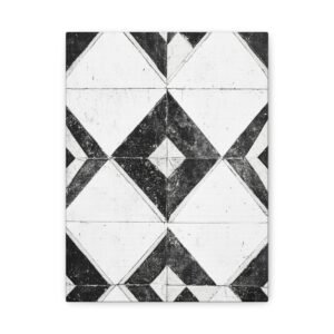 Tableau Berbère Noir & Blanc