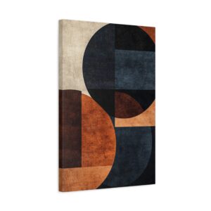 Tableau Scandinave Bleu & Chocolat