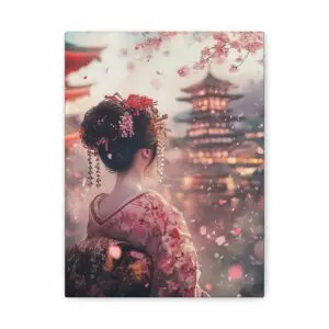 Tableau Japonais Geisha