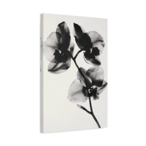 Tableau Orchidée Noire
