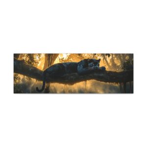 Tableau Panoramique Félin