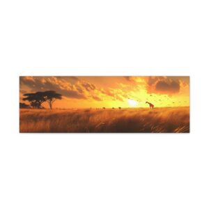 Tableau Panorama Savane