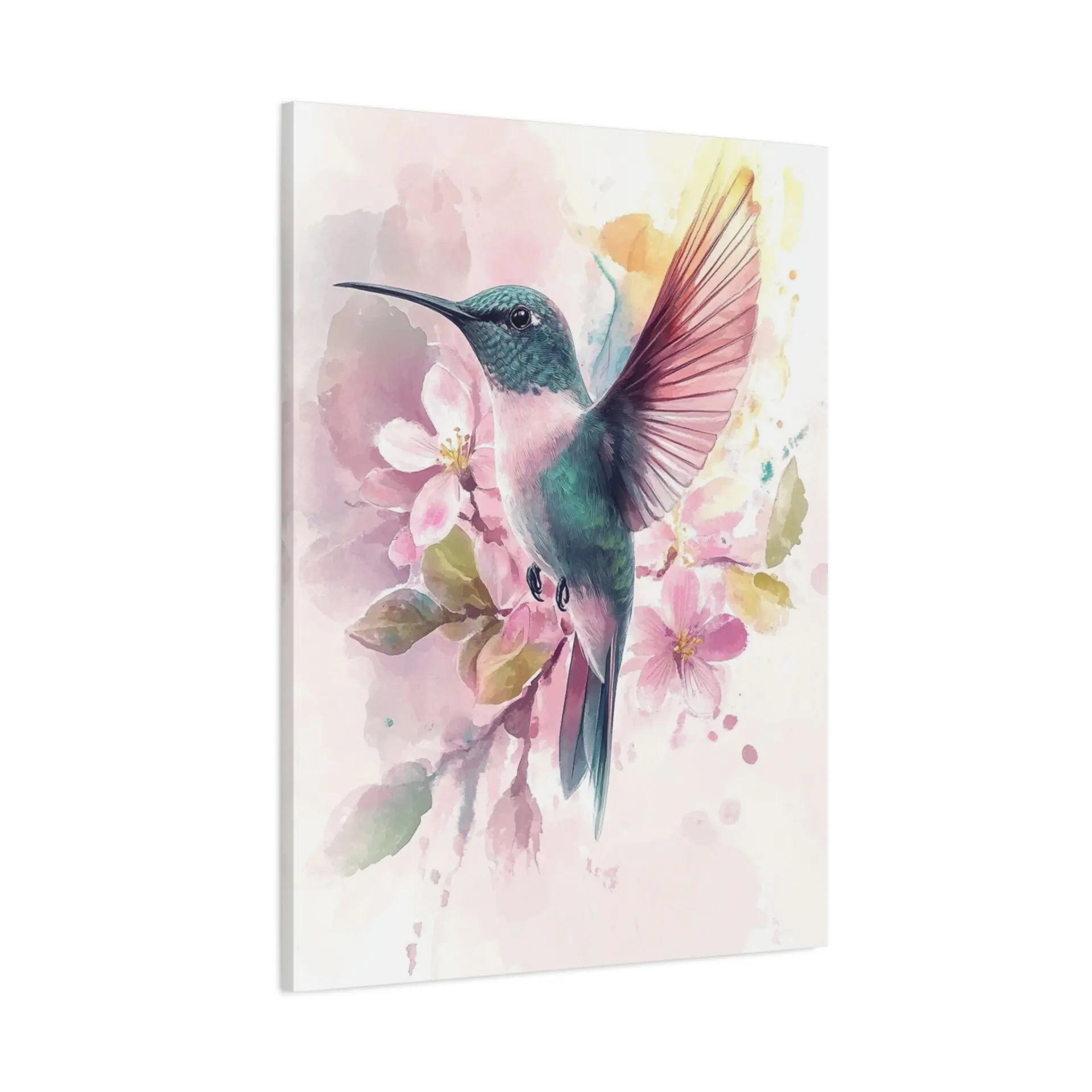 Tableau Aquarelle Colibri