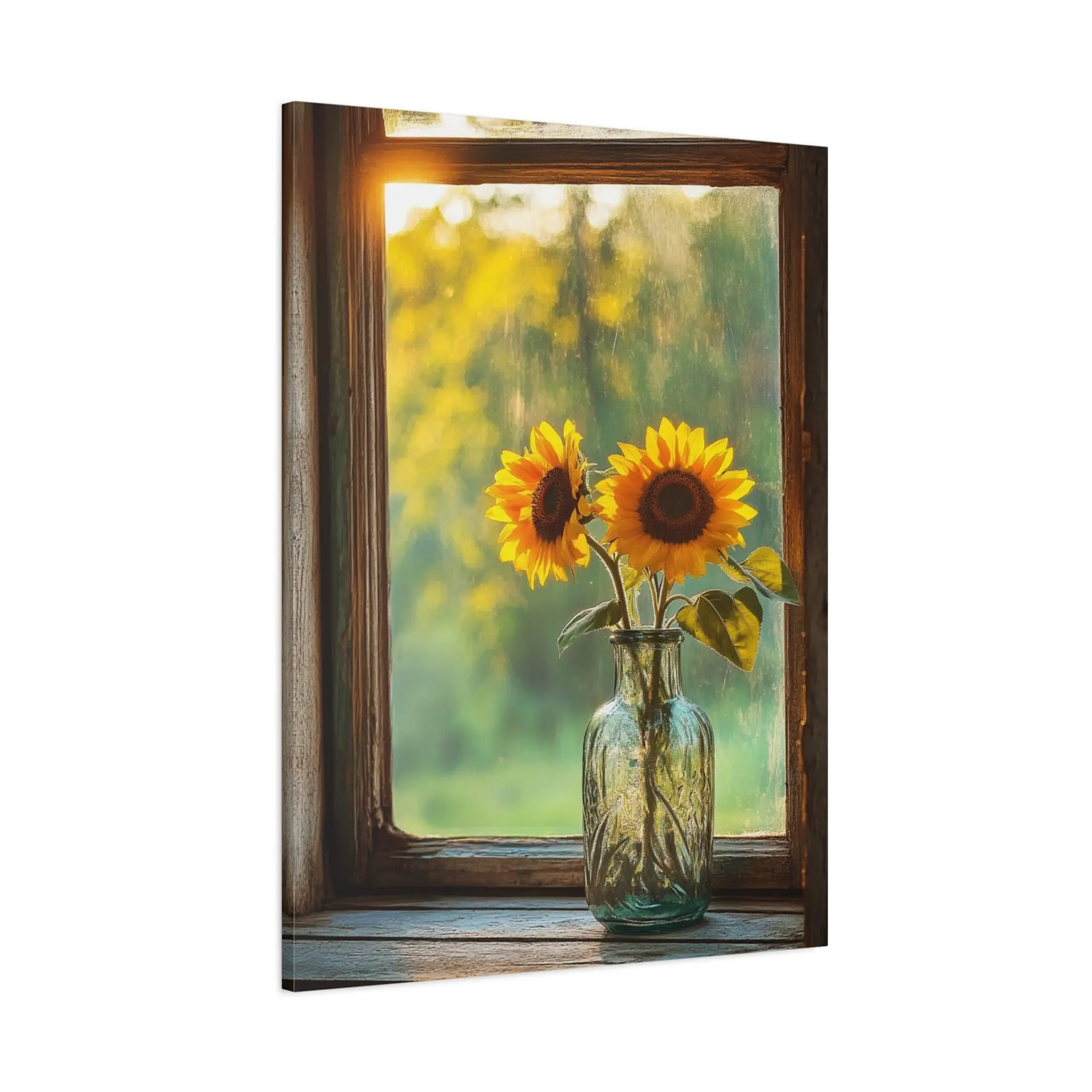 Tableau Fenêtre Tournesol