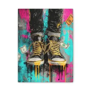 Tableau Street Art Sneakers