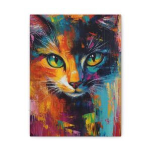 Tableau Peinture de Chat