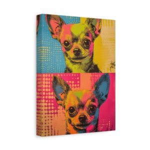 Tableau Multicolore Chihuahua