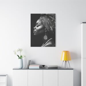 Tableau Femme Africaine Noir Et Blanc