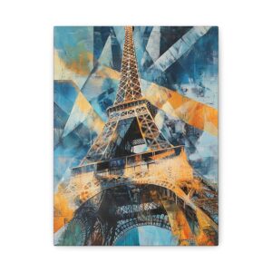 Tableau Abstrait Tour Eiffel