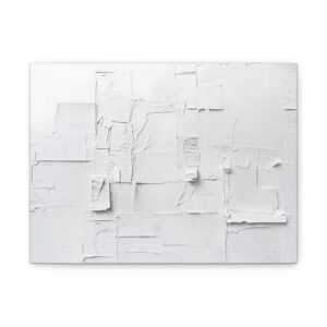 Tableau Contemporain Blanc