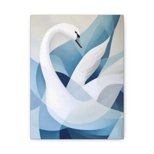 Tableau Cygne Abstrait