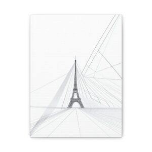 Tableau Minimaliste Tour Eiffel