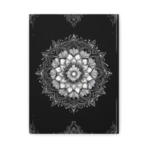 Tableau Mandala Noir & Blanc