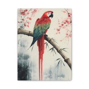 Tableau Perroquet Feng Shui