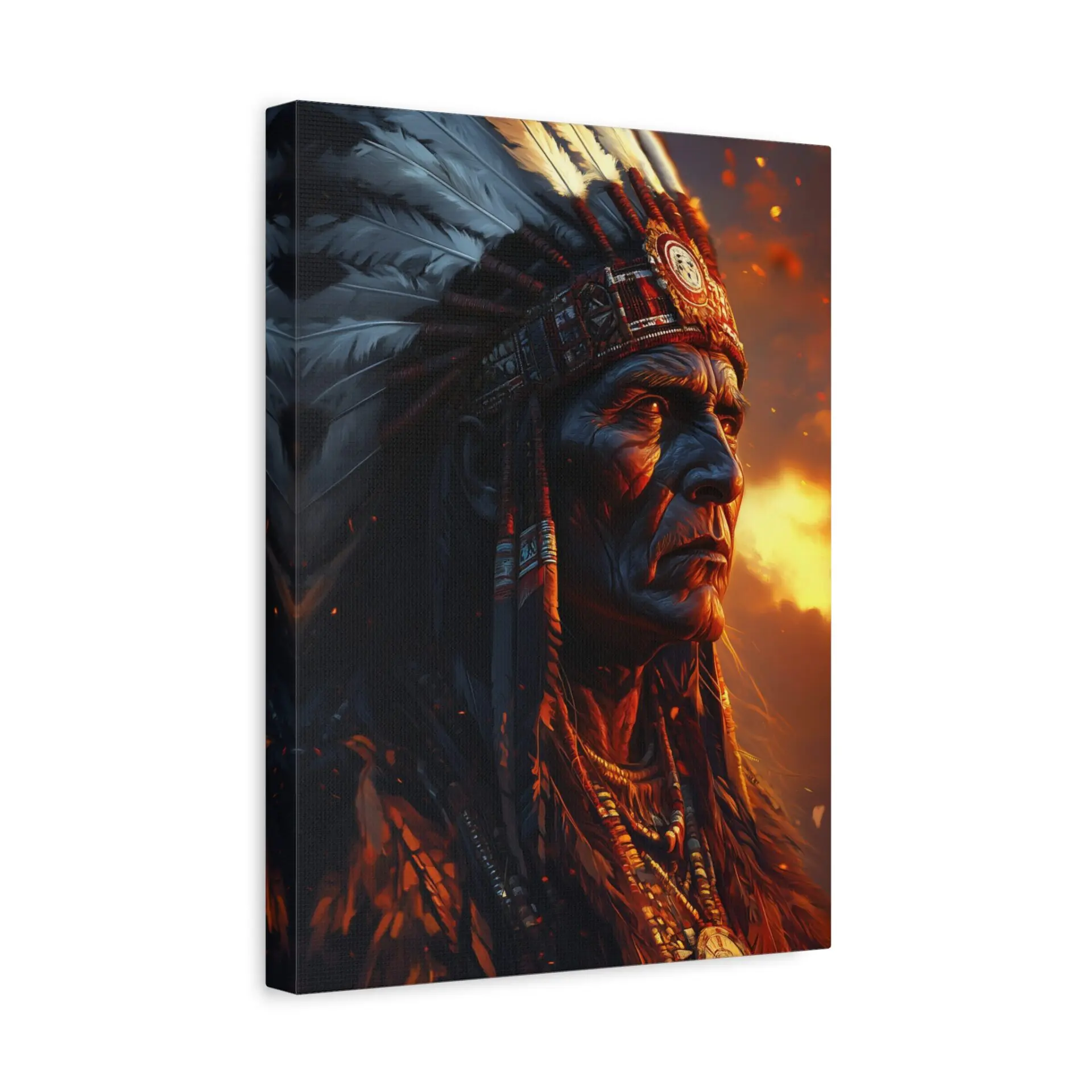 Tableau Chef Indien