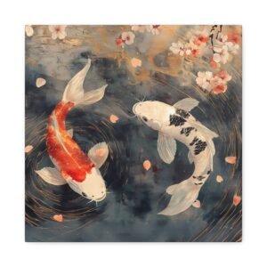 Tableau Japonais Carpe