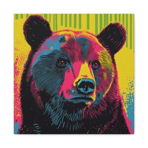 Tableau Ours Pop Art
