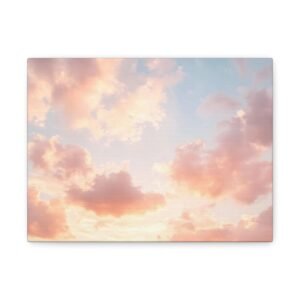 Tableau Coucher de Soleil Rose