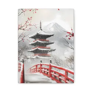 Tableau Japonais Neige
