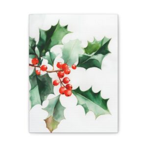 Tableau Aquarelle de Houx