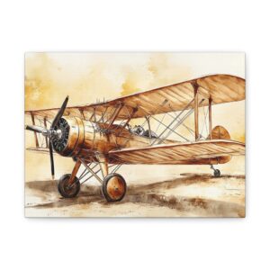 Tableau Avion Vintage