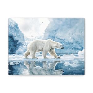 Tableau Ours Polaire Peinture