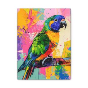 Tableau Perroquet Coloré