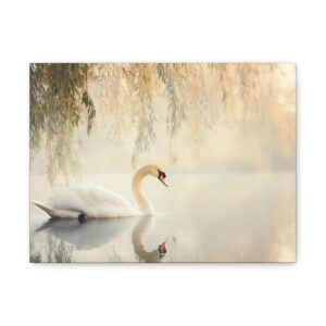 Tableau Cygne & Bord De L'Eau