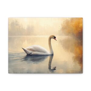 Tableau Cygne Blanc