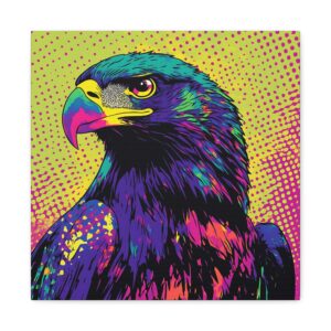Tableau Animal Pop Art Aigle