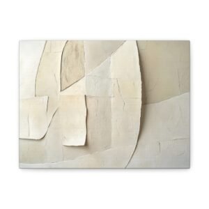 Tableau Contemporain Beige