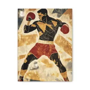 Tableau Boxe Vintage