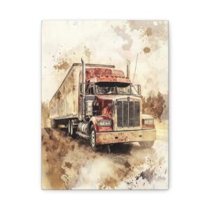 Tableau Camion Vintage