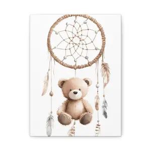 Tableau Nounours avec Attrape Rêves