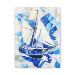 Tableau Contemporain Bateau